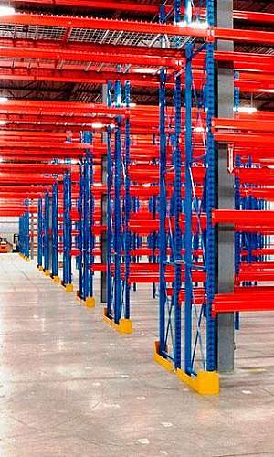 Estrutura de armazenagem paletes Estrutura de armazenagem paletes